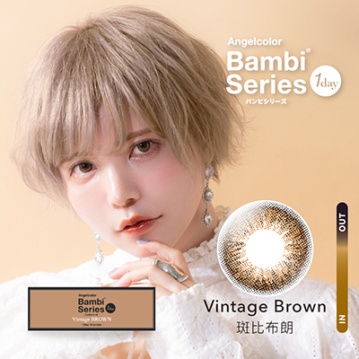 斑比布朗 Vintage brown